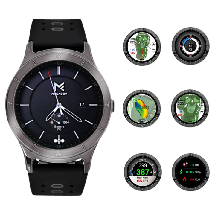 마이캐디 M1 시계형 골프 거리측정기 스마트워치 GPS 비거리 골프와치
