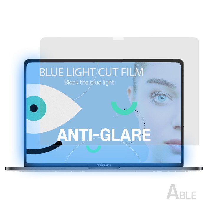 그램 프로 16ZD90TP-GX56K 블루라이트차단 반사방지 액정보호필름 LG 노트북 필름, 1개