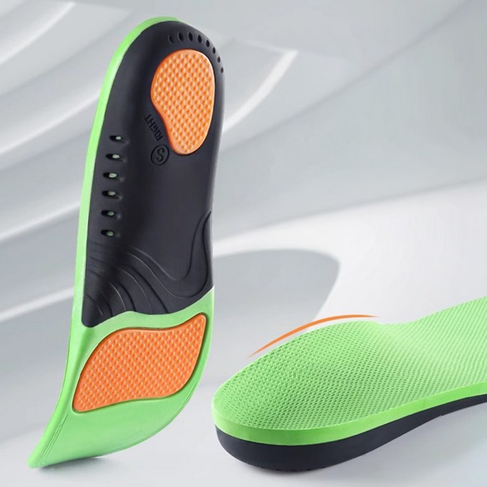 오드감 평발 바른 자세교정 쿠션 패드 기능성 아치 메모리폼 깔창