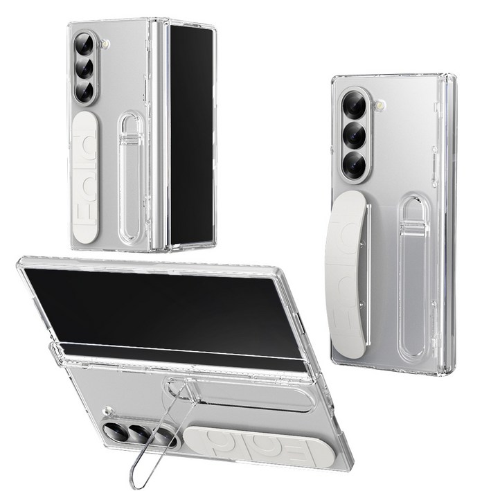 리네시 갤럭시 Z 폴드 힌지보호 풀커버 그립 스탠드 케이스 호환