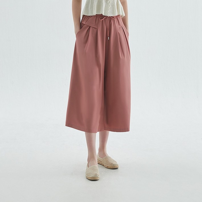 111 큐롯 와이드 8부 팬츠 여성3종PSSW