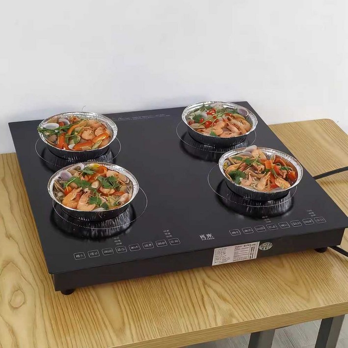 인덕션 4구 빌트인 다이얼 전기레인지 전기렌지