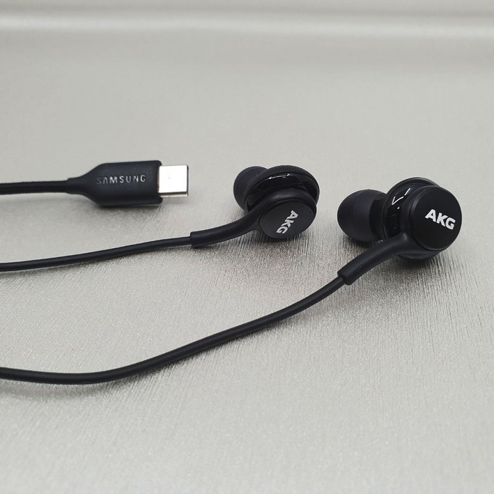 삼성 AKG 정품 C타입 유선 이어폰 블랙 GH59-15106A, akg C타입 유선이어폰