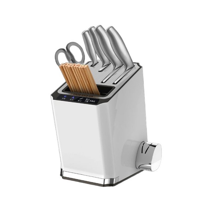 소독 uv 부엌칼 수저 가위 정리대 멸균기 보관함 상품 살균 살균기 식기