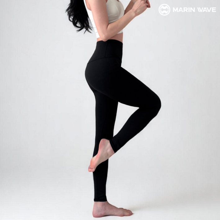 [노 y존] 마린웨이브 9부 엘라스틴 레깅스 팬츠