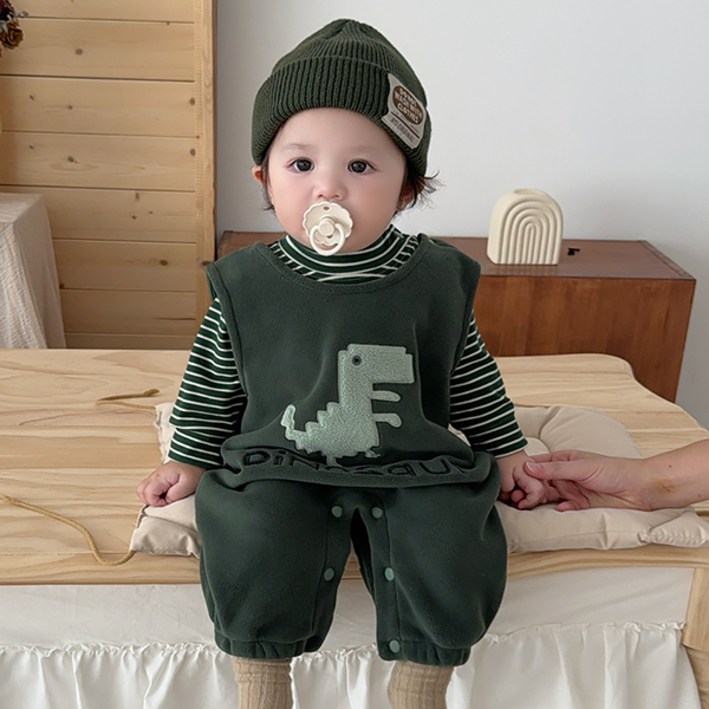 몽실이 윈터 애니멀 후리스 우주복세트 아동 유아 남아 여아 겨울 외출복 상하세트