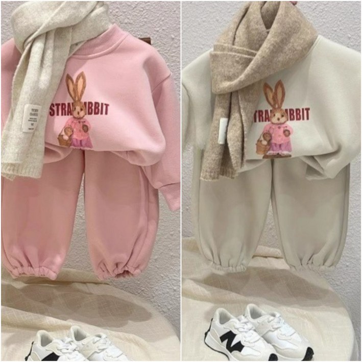 해피팡팡  키즈 겨울신상 럽미바니 윈터상하복 상하복세트