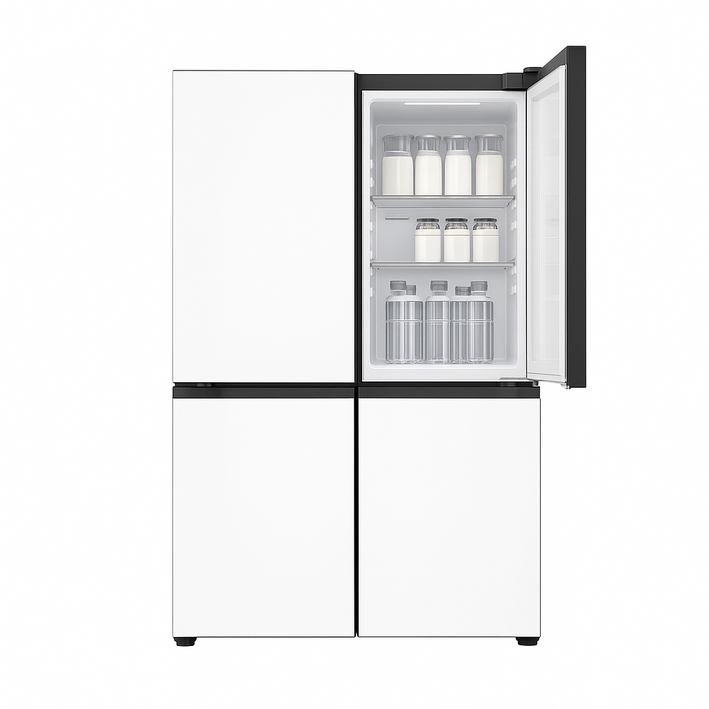 LG 디오스 오브제 빌트인 냉장고 M875MHH172S 크림화이트