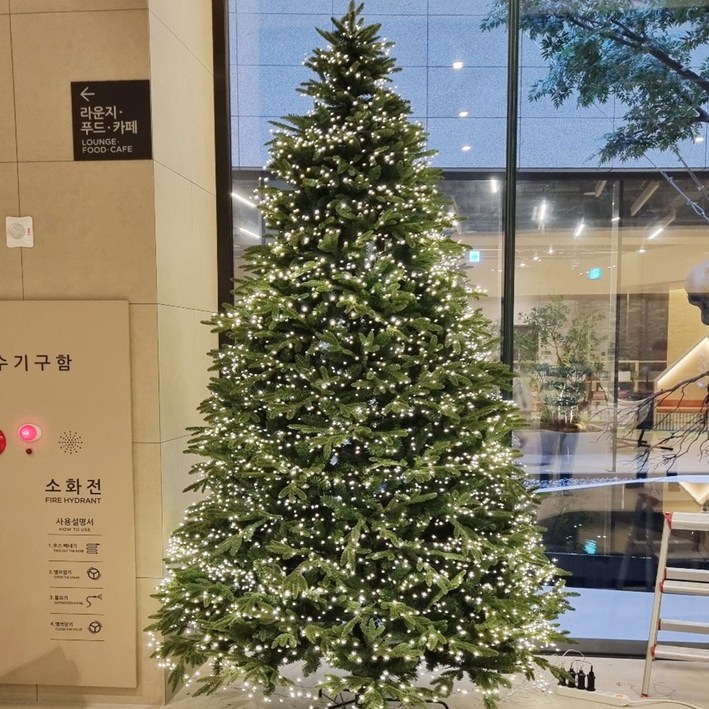 트리킹 크리스마스트리 프리미엄 로얄 트리 전구 장식 풀세트사은품증정, 트리전구 트리킹 크리스마스트리 프리미엄 로얄 트리 전구 장식 풀세트사은품증정, 트리전구