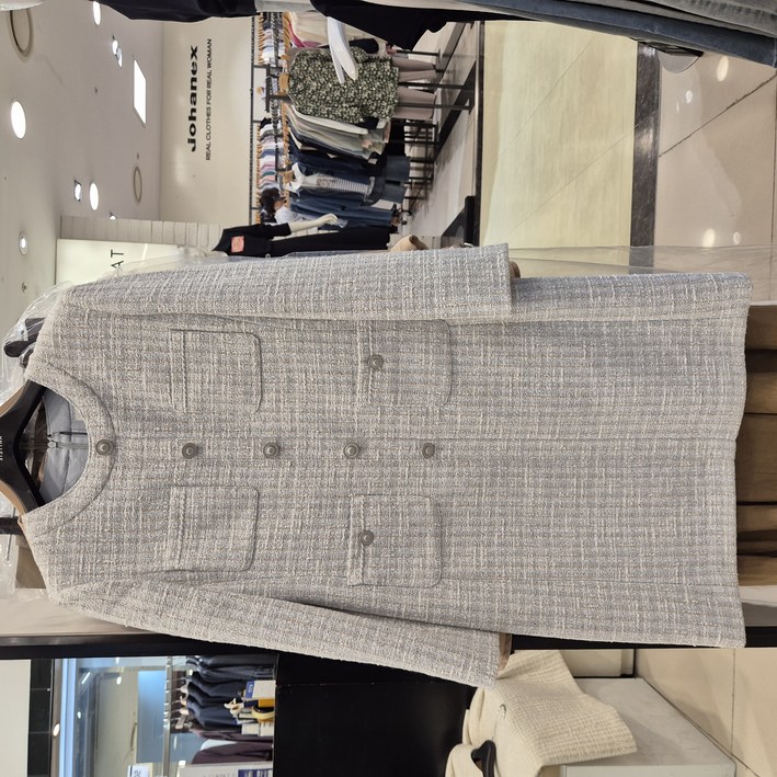 쉬즈미스  25년 신상품 초초 대박  파격 할인가지금 입으면 너무 예쁜봄,가을 입기좋은고급진 트위드 슬림 원피스