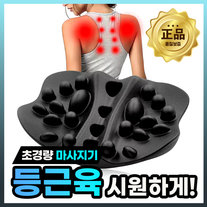 국내브랜드 제이엔 셀피 어깨 등 견갑골 마사지기 슬립백