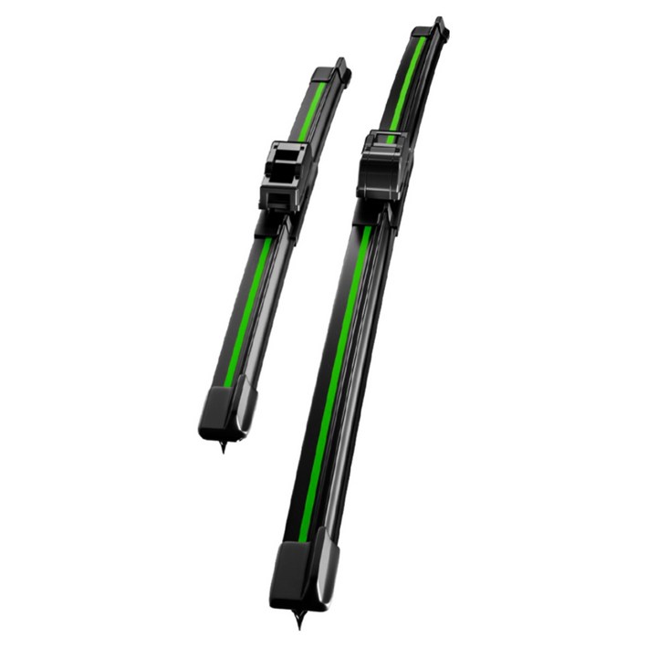 현대 그랜저(HG)/더 뉴 그랜저(IG)/디 올 뉴 그랜저(GN7) 2011-2024 와이퍼 초발수 저소음 자국 없음 전면 와이퍼 블레이드 2종 세트, 그랜저 (HG/IG/GN7) 2011-2024