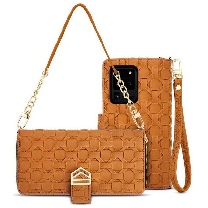 네오스탠다드 위블 스트랩 지퍼 지갑 케이스