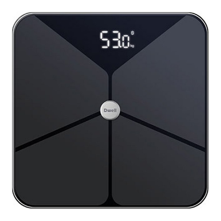 디웰ITO 스마트 체지방 체중계, CITO-1022, 블랙