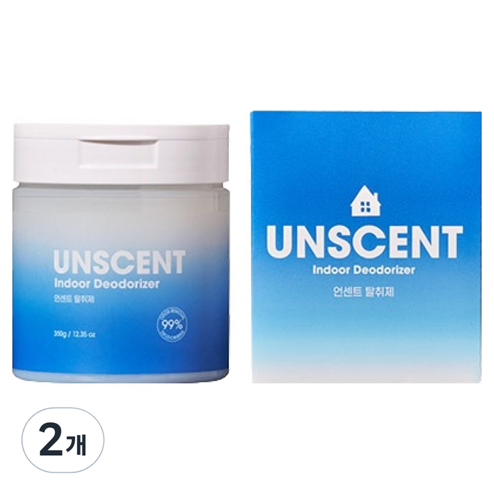 불스원 언센트 탈취제 본품, 350g, 2개