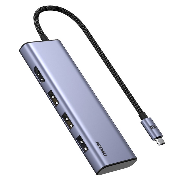 아트뮤 USB C타입 6in1 4K 60hz Gen2 10Gbps 멀티 허브 MH320