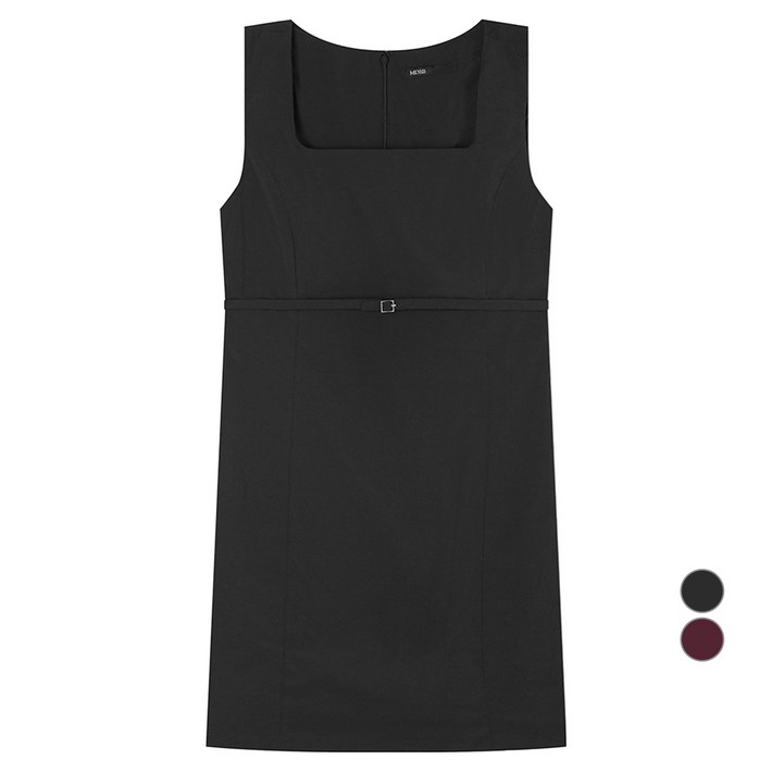 미쏘 여성용 미니멀 미니 원피스