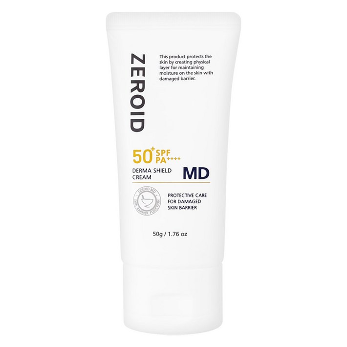 제로이드 더마쉴드 크림 MD SPF50 PA, 1개, 50ml