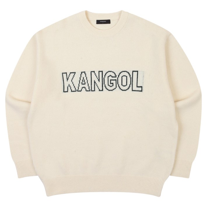 캉골 남녀공용 캉골 자카드 풀오버 1840