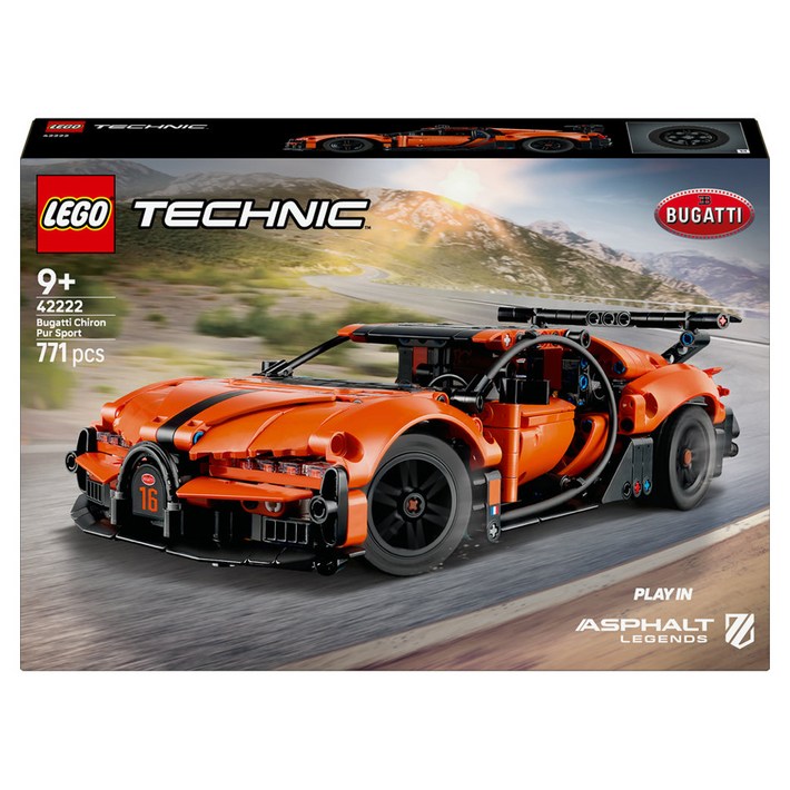 레고 테크닉 Bugatti Chiron Pur Sport 하이퍼카 42222