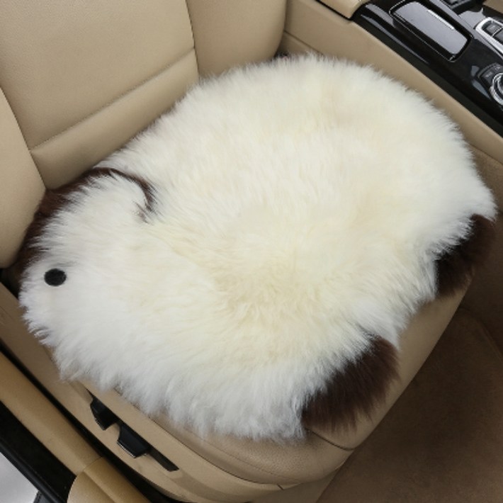 오토크루 자동차 양양이 순모 양털방석 ACsm2