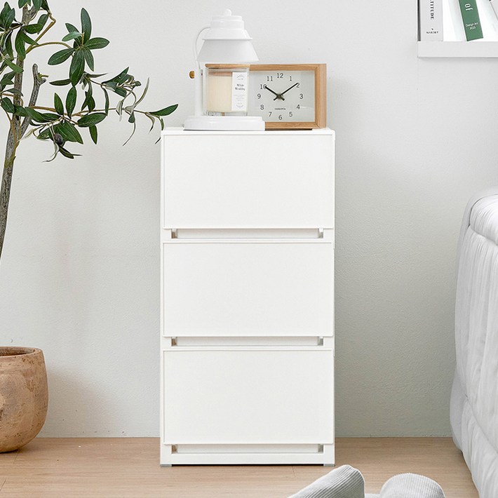 코멧 국내생산 모던 슬림서랍장