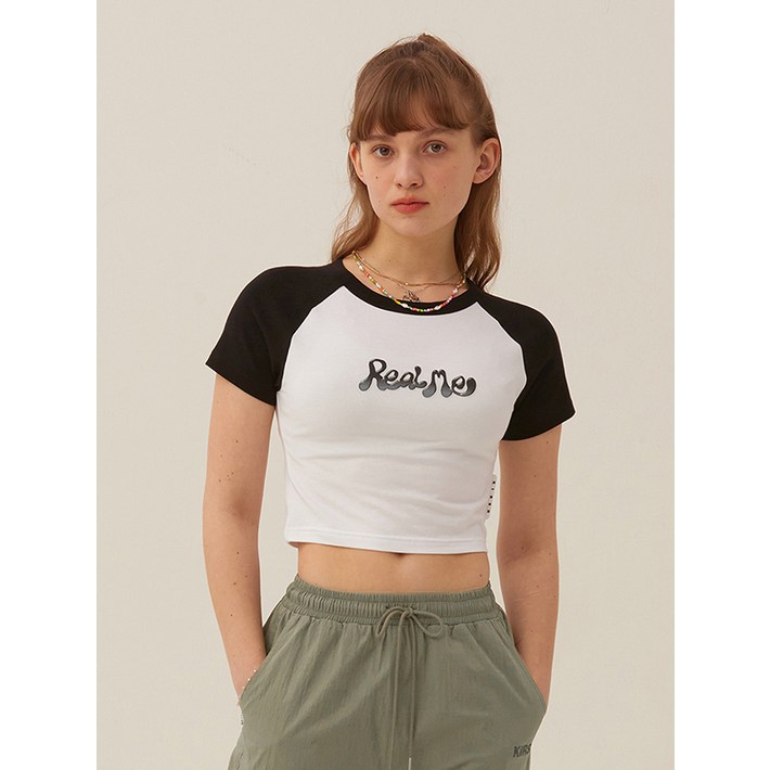 키르시 여성용 DOODLE CHERRY RAGLAN 반팔 티셔츠 키르시 여성용 DOODLE CHERRY RAGLAN 반팔 티셔츠