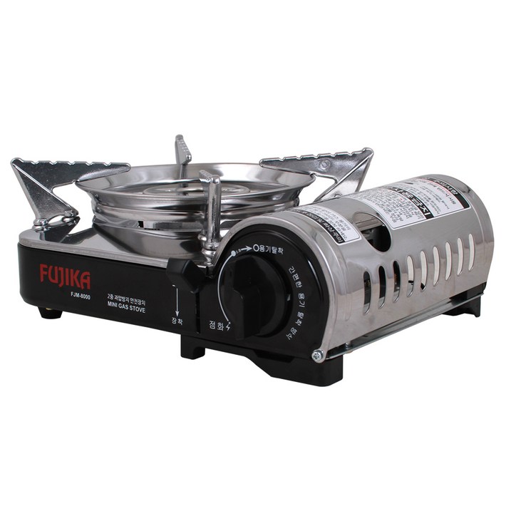 후지카 휴대용 미니 가스렌지 FJM8000, 혼합색상, 1개