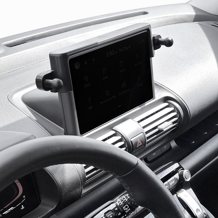 FICS 캐스퍼 페이스리프트 이전 전용 차량용 핸드폰 거치대 마운트