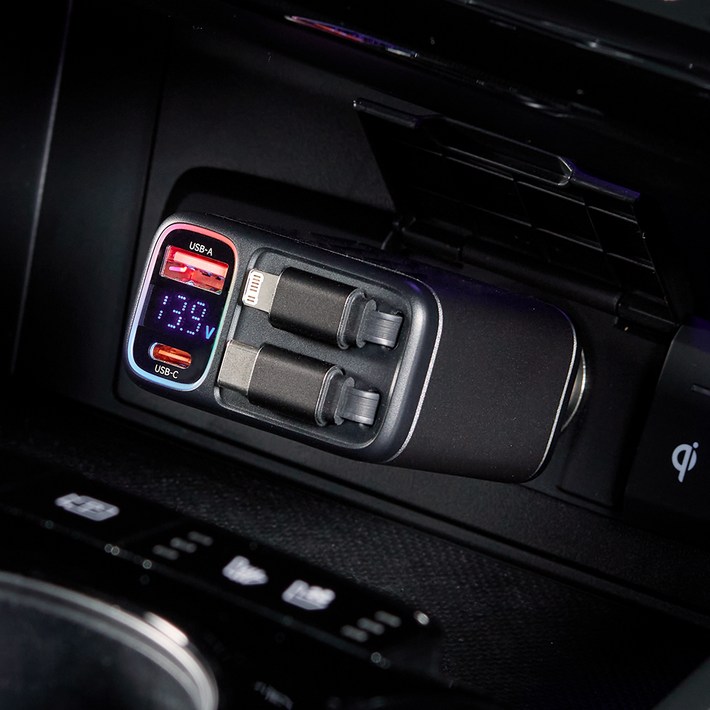 메이튼 릴킷 4인1 시거잭 충전기, MYTSD037, 그래파이트