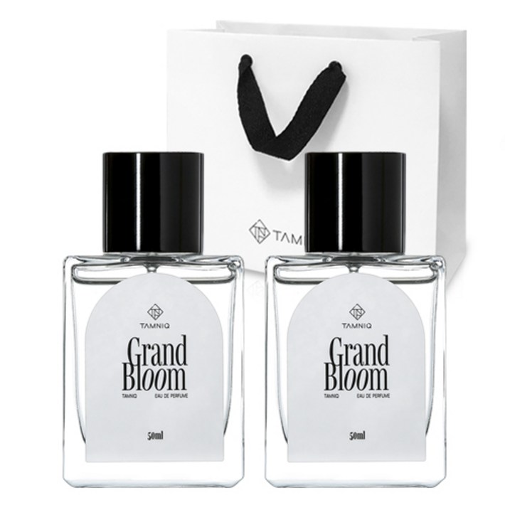 탐니크 오드퍼퓸 그랑 블룸 2p  쇼핑백, 50ml, 2개