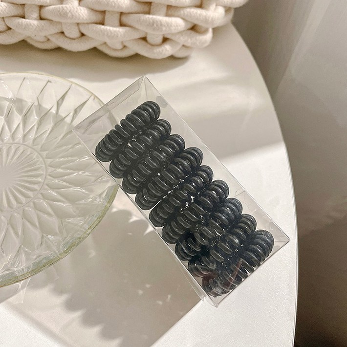 걸핀스 자국없는 스프링 데일리 케이스 머리끈 9p 세트 1077