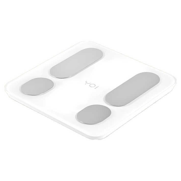 요아이 스마트 체성분 확인 바디 체중계 베이직, YSS231FWH, 화이트, 1개