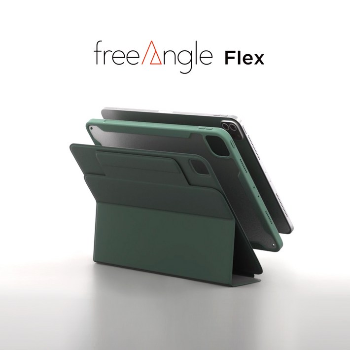 모키보 프리앵글 FLEX 스탠드 커버 펜슬수납 케이스, 아이패드를 더욱 튼튼하고 자유롭게, 파스텔 핑크, 1개