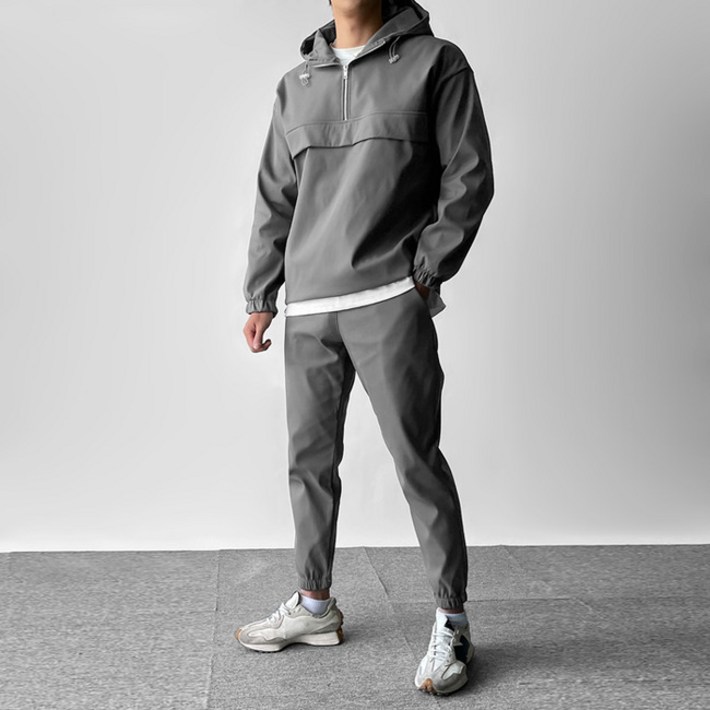 후드아노락 조거 트레이닝 세트 SET 빅사이즈4COLOR