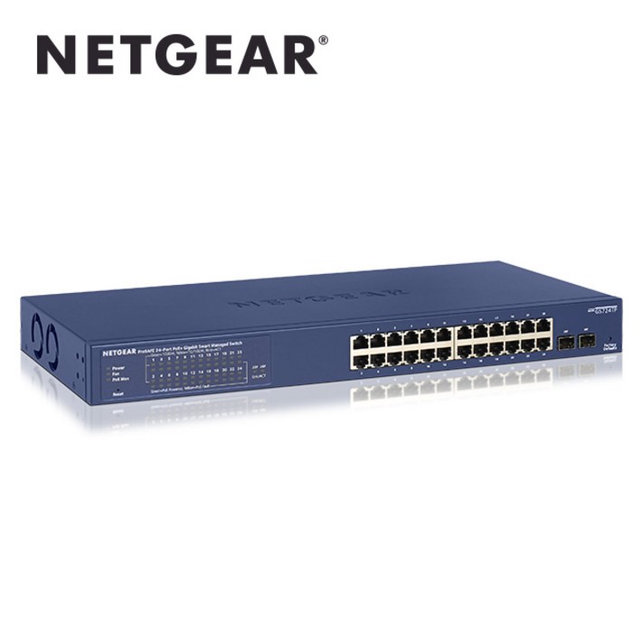 넷기어 proSAFE GS724TPv2 24포트 기가 POE 스위칭허브 190W, 1개 넷기어 proSAFE GS724TPv2 24포트 기가 POE 스위칭허브 190W, 1개