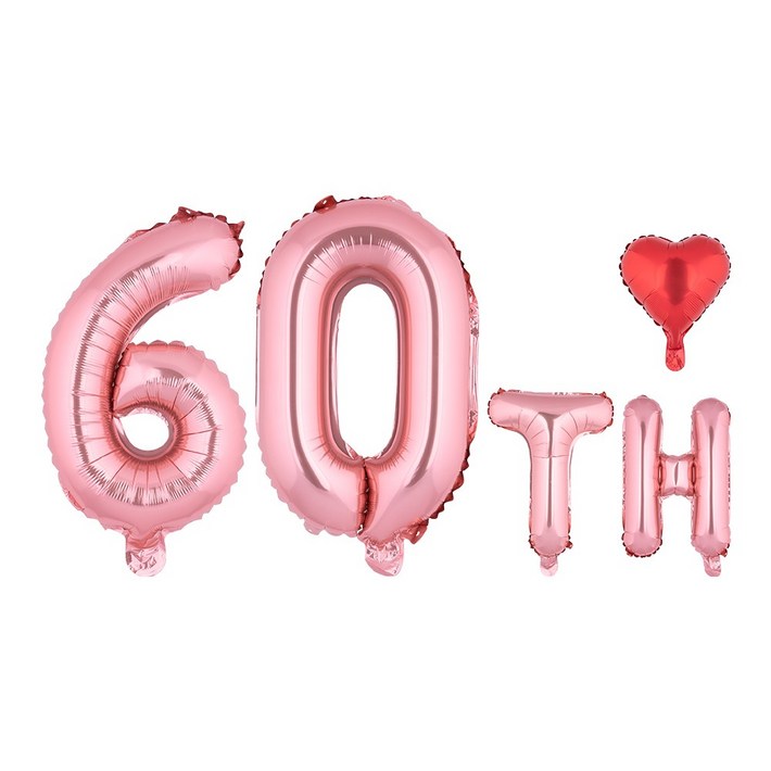 아트포유 10주년 환갑 칠순 기념일 풍선 세트 5P