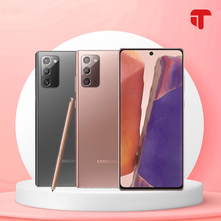 삼성전자 갤럭시 노트20 공기계 자급제 리퍼폰 필름부착 정품케이스 평생보증 ABC모바일 중고