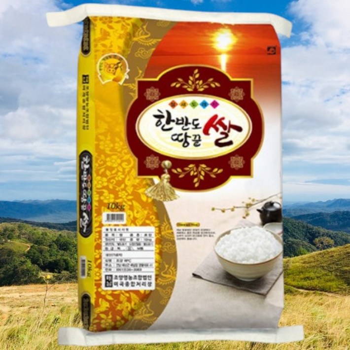 당일도정 한반도 땅끝쌀 청정 해남 밥맛좋는 쌀, 10kg, 1개, 상등급