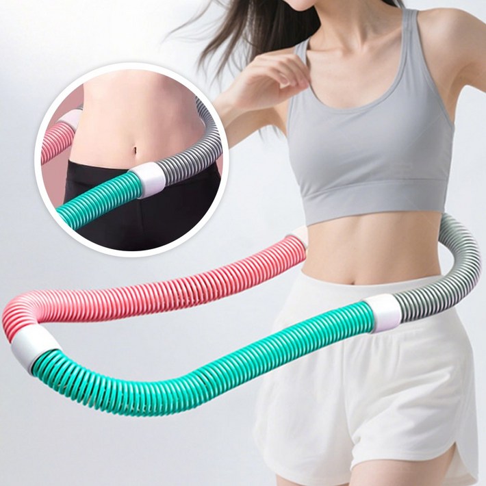 당일출고 나나민 뱃살 쏙 홈트 전신운동 스프링 훌라후프