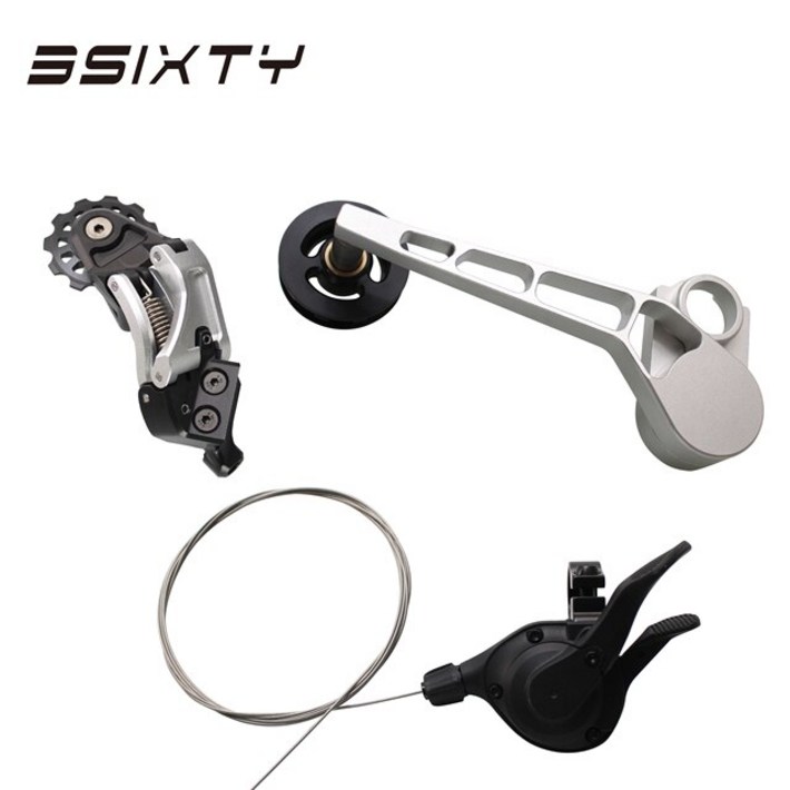 자전거 기어 Brompton C 라인 접이식 자전거용 외부 6 단 키트 업그레이드 버전 3SIXTY