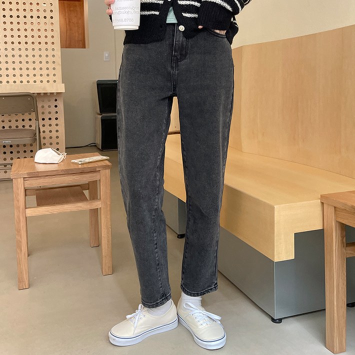 여성 155,160,165 2XL 후회안해 스판 와이드 롱 데님팬츠 여성 155,160,165 2XL 후회안해 스판 와이드 롱 데님팬츠