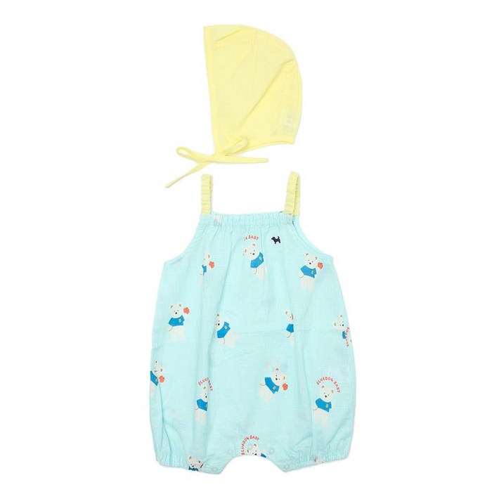 블루독베이비 애플베어 우주복 바디수트 4431360110 MN