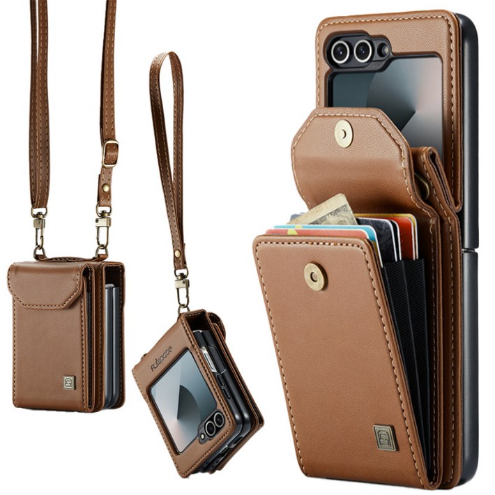 어노에즈 힌지보호 휴대폰 지갑 케이스