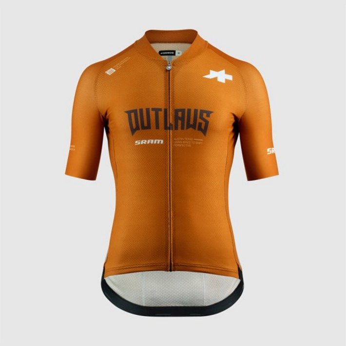 아소스 남자 반팔상의 MILLE GT Outlaws Supporter Jersey