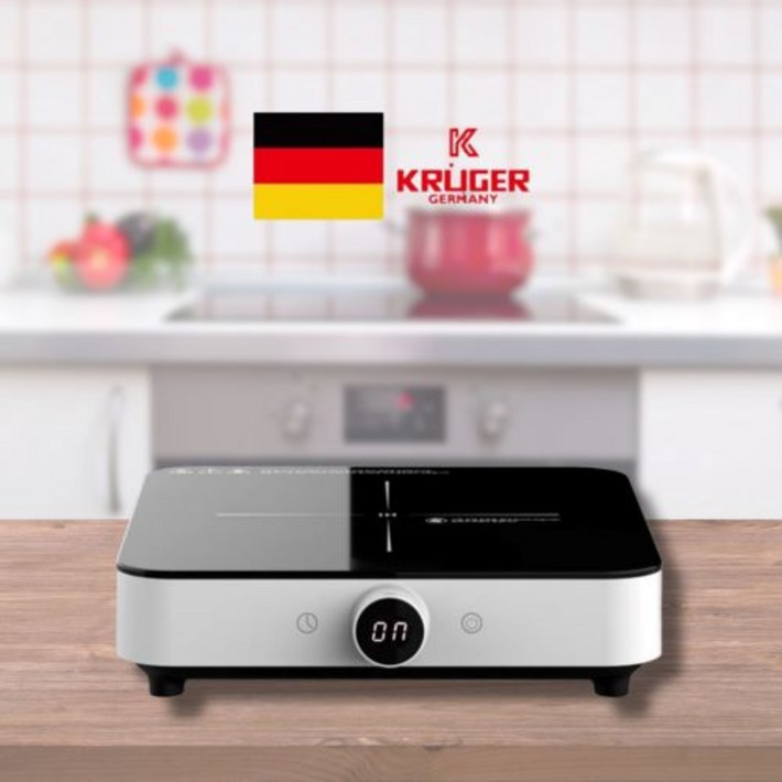 누베누, 독일 IH 스퀘어플레이트  짐머만1703 1구 인덕션, 1구 전기렌지, 9단 온도조절