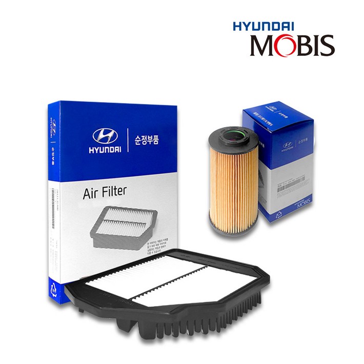 그랜저 IG 2.4 가솔린 순정 에어필터오일필터, 1개