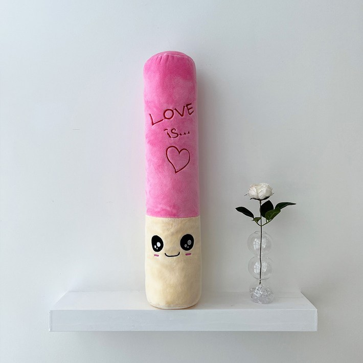 드림에버 러브 빼빼로 대형 롱쿠션 인형 110cm 60cm 커버분리 옵션선택 필수