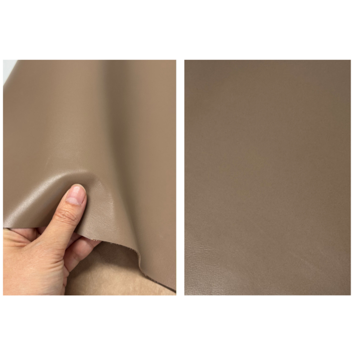 천연 양가죽 원단 공예 가죽 신발 가방 소품 제작용, 프렌치 타우페진베이지