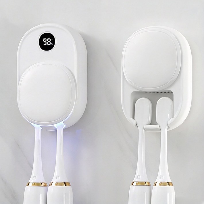 NUTRIVIO 칫솔살균기 가정용 여행용 무선 UVC 히팅 열건조 건조기 자외선 소독기 스마트 휴대용 칫솔살균기